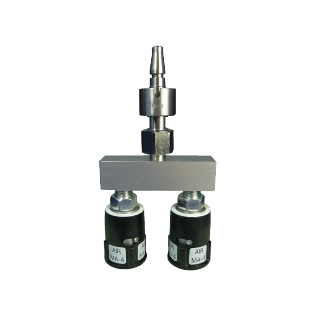 A4 TWIN SCHRADER ON BACK BAR INC PROBE